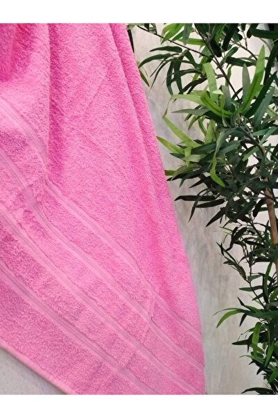 NİVEMESHOME Nivemeshome Рожевий рушник для ванної кімнати Çınar