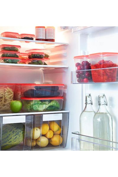 IKEA Pruta Storage Container Set, Orange