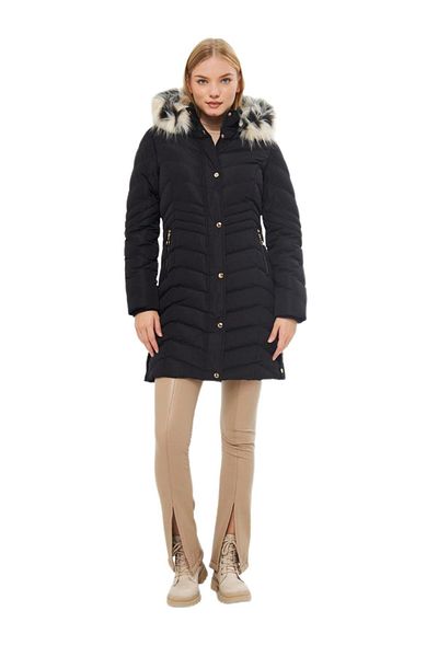 DYNAMO Women's Large Size Hooded Sports Coat M5302 BGL-ST03221