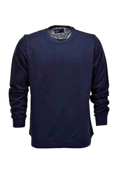 Raymons Мъжки спортен суитшърт с кръгло деколте R2247 BGL-ST03188