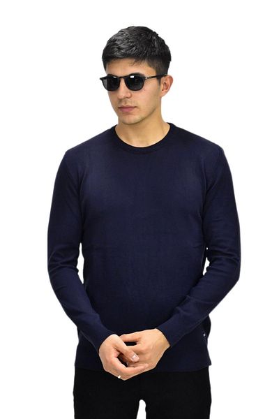 Raymons Мъжки спортен пуловер с кръгло деколте R22920 BGL-ST03182