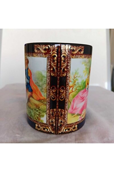 Mugs and love Vintage tasarım kupa