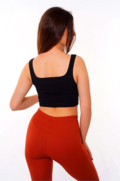 FV Square Collar Bustier Crop
