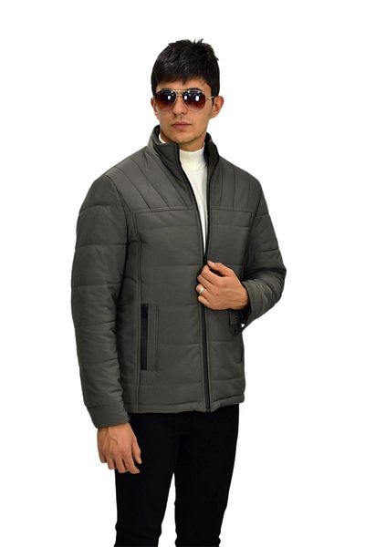DYNAMO Men's Plus Size Sports Judge Collar Coat M3098 BGL-ST03241