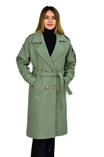 ressam Women's Epaulet Stamp Coat K3122 BGL-ST03283