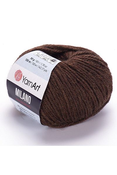 Yarnart Milano - Πλεκτό Νήμα Καφέ-871