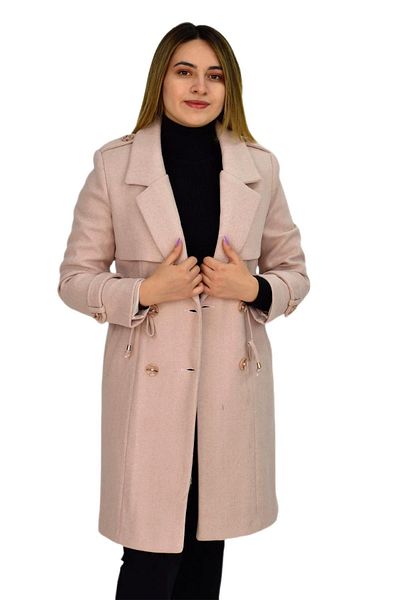 ressam Women's Stamp Coat K3018 BGL-ST03285
