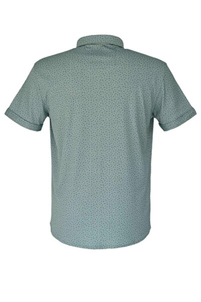 Raymons Men's Front Button Collar T-shirt R4280 BGL-ST03769