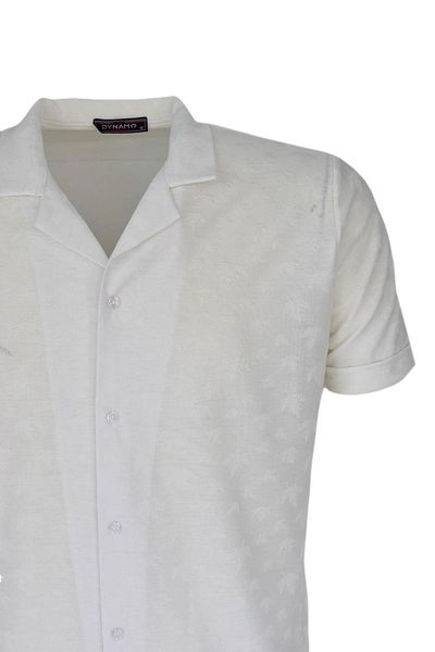 DYNAMO Men's Apache Collar Short Sleeve T-Shirt 9973 BGL-ST03744
