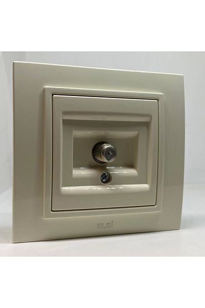 ELBİ Zena Satellite Socket Framed F Female Cream