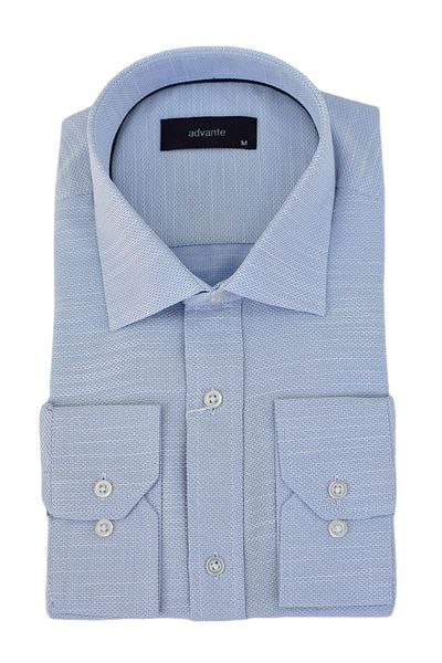 ADVANTE Cămașă clasică cu mânecă lungă pentru bărbați Honeycomb BGL-ST03504