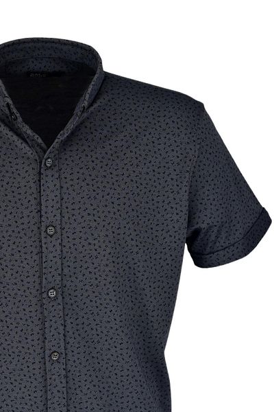 Raymons Tricou cu guler cu nasturi în față pentru bărbați R4280 BGL-ST03769