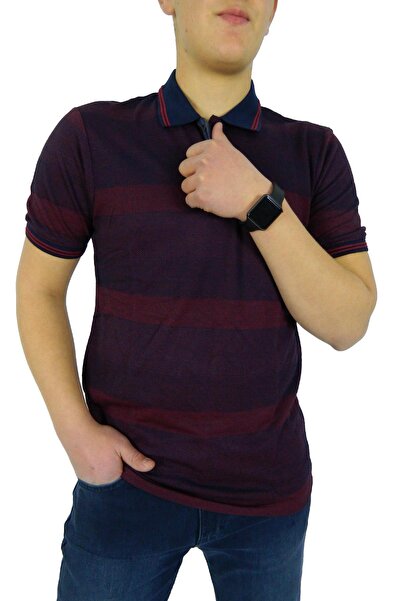 naykı Muški polo ovratnik Ringel Žakard T-shirt 19052 Bgl-st01043
