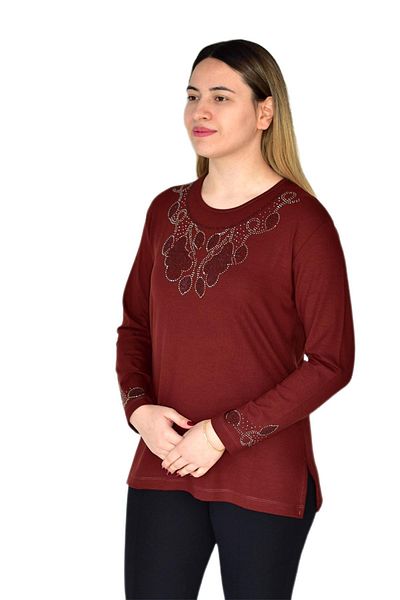 ÖZCAN Women's Nergiz Seasonal Blouse BGL-ST03381