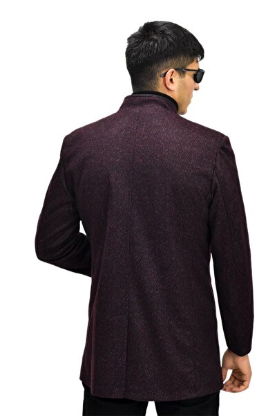 BAGLAN Чоловічий кашеміровий пальто з коміром-стійкою BGL-ST03412