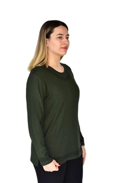 ÖZCAN Women's Nergiz Seasonal Blouse BGL-ST03383