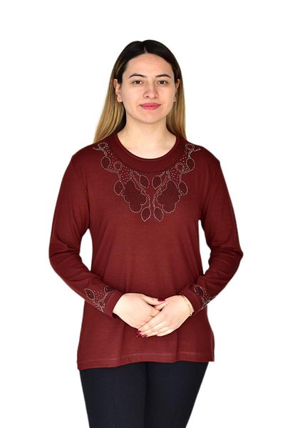 ÖZCAN Women's Nergiz Seasonal Blouse BGL-ST03381