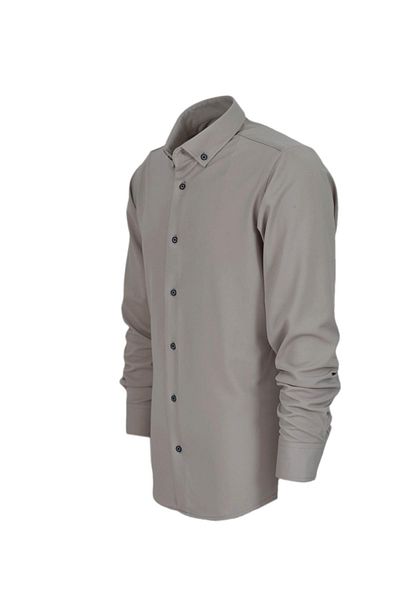 ADVANTE Cămașă sport Jacquard cu mânecă lungă pentru bărbați BGL-ST03445