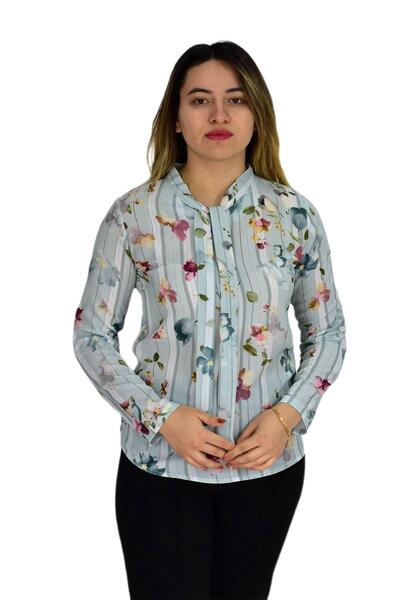 PROTO Ženska zelena bluza Sa deznom Bgl-st00592