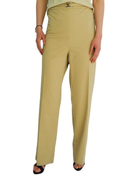 PROTO Women's Fabric Trousers Side Elastic Classic Bgl-st01392