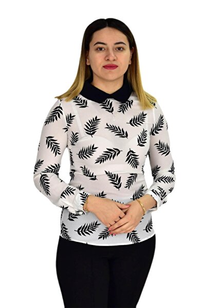 AŞKI ŞİMA Жіноча блузка з крепового полотна Sm3018