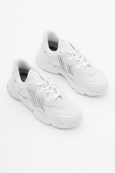 Tonny Black Unisex White Skin Sports Shoes Tb248