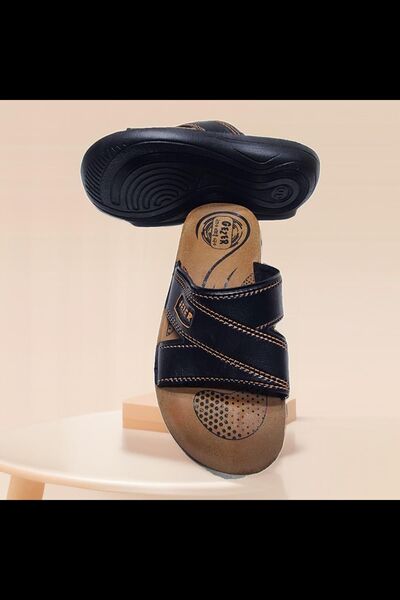 GEZER Παιδικές καθημερινές παντόφλες για το σπίτι και το εξωτερικό με σταυροβελονιά