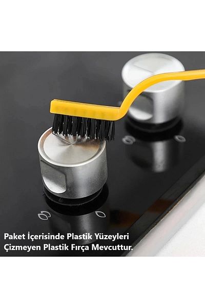 Yenimiyeni 3-Piece Kitchen Bathroom Detailed Cleaning Wire Brush
