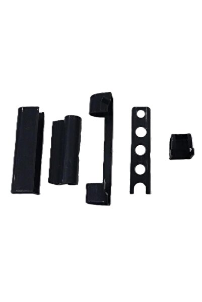 Vorne Çift Açılım Plastik Kapak Takımı Antrasit Gri