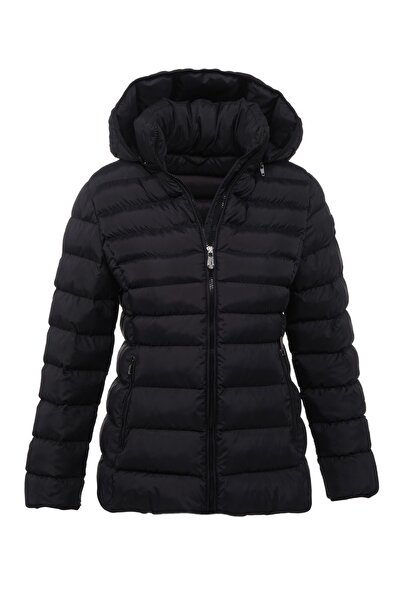 G-FOX Women's Short Detachable Hooded Padded Sports Puffer Jacket 8638