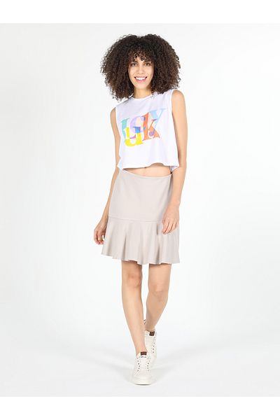 Colin's Fusta de damă bej Regular Fit - Cl 1054457