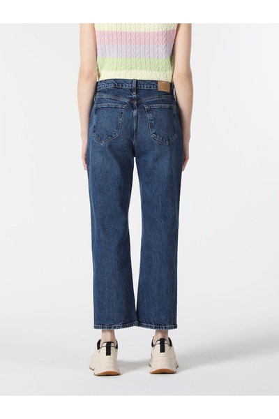 Colin's 900 Laris Regular Fit High Waist Straight Leg Women's Blue Jean Pants Cl 1058607
