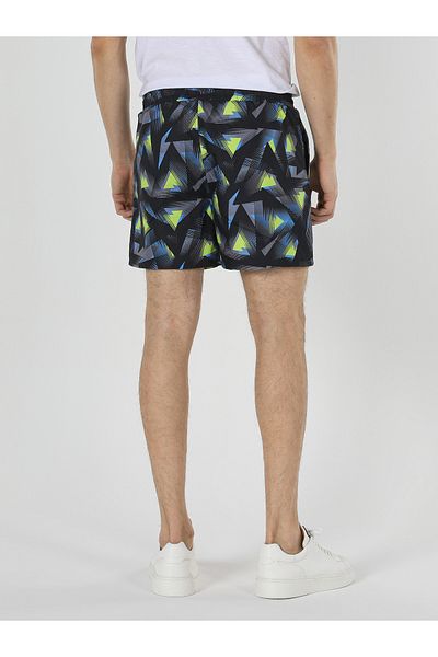 Colin's Mid Waist Slim Fit Multicolor Men's Swim Shorts Cl 1057954