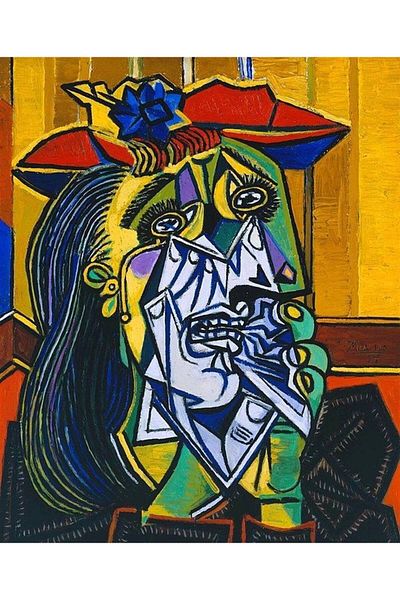 MARCEL SANAT Picasso Crying Woman Diamond Mosaic Painting 48x58cm