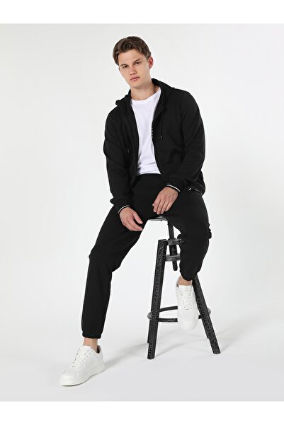 Colin's Μαύρο εφαρμοστό Ανδρικό με κουκούλα Μπουφάν - Cl1059670