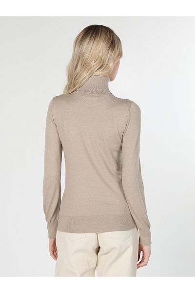 Colin's Pulover de damă cu gât turnat slim fit bej - Cl1060767