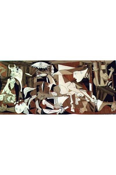 MARCEL SANAT Picasso Guernica Diamond Mosaic Painting 109x51cm