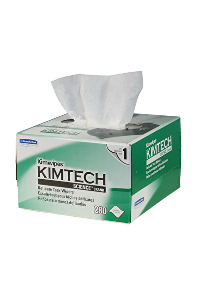KimTech Kimwipes Fiber Temizleme Peçetesi, 280 Adet, 210x110mm