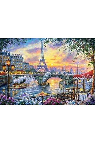 MARCEL SANAT Eiffel Diamond Mosaic Painting 79x56 Cm