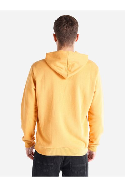 Colin's Yellow Regular Fit Men's Sweatshirt Hooded - CL 1059712