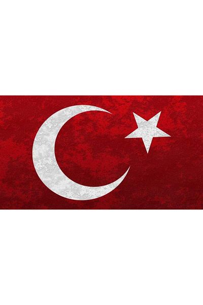 MARCEL SANAT Glorious Turkish Flag-2 Diamond Mosaic Painting 51x28 Cm