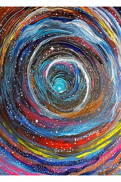 MARCEL SANAT Circular Patterns Diamond Mosaic Painting 51x69cm