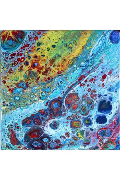 Marcel Kristal Tablo Colorful Marcel Art Diamond Mosaic Painting 81x79cm