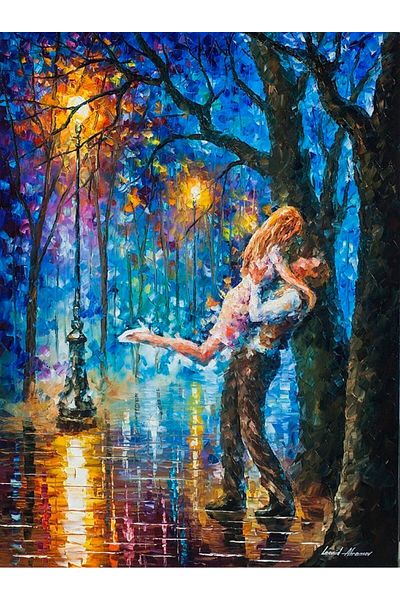 MARCEL SANAT Leonid Afremov 46x61cm Diamond Mosaic Painting - Happiness Design