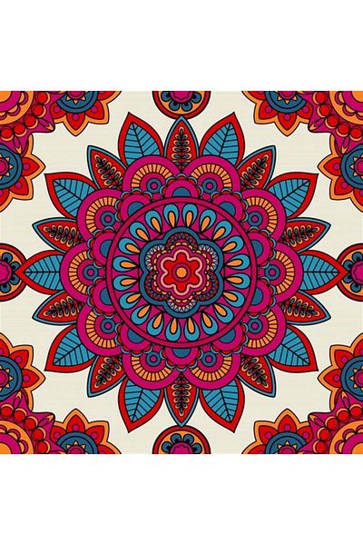 MARCEL SANAT Modern Mandala Diamond Mosaic Painting 50X50 cm
