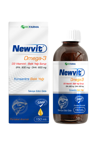 Newvit Omega 3 Şurup 150 ml