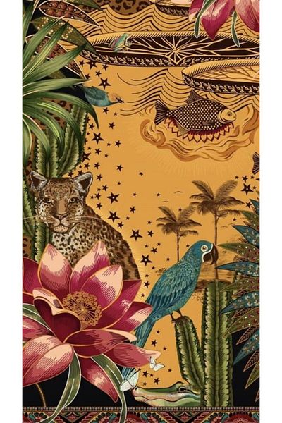 Marcel Kristal Tablo Μωσαϊκό ζωγραφικής με διαμάντια Marcel Art Leopard Pattern 30x53cm