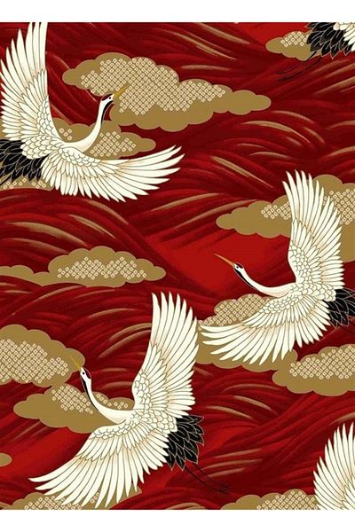 Marcel Kristal Tablo Far East Bird Pattern Marcel Art Diamond Mosaic Painting 41x56cm