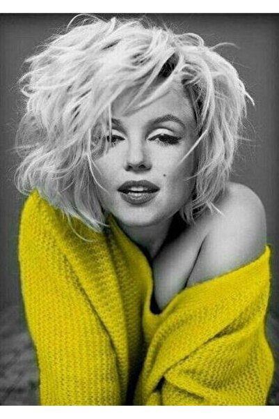 Marcel Kristal Tablo Marilyn Monroe Marcel Sanat Elmas Mozaik Tablo 41x51cm