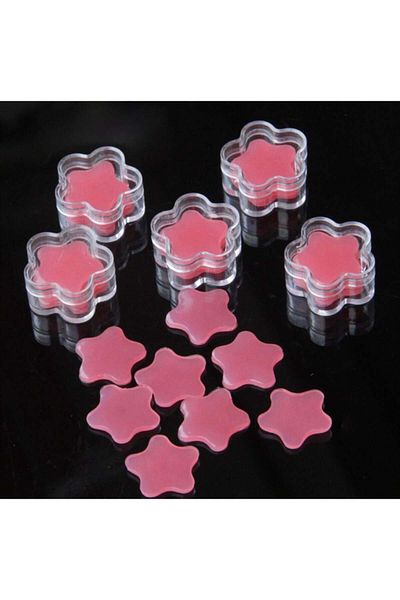 MARCEL SANAT Star Transparent Pink 1 Piece Pen Tip Candle Marcel Art Diamond Mosaic Painting